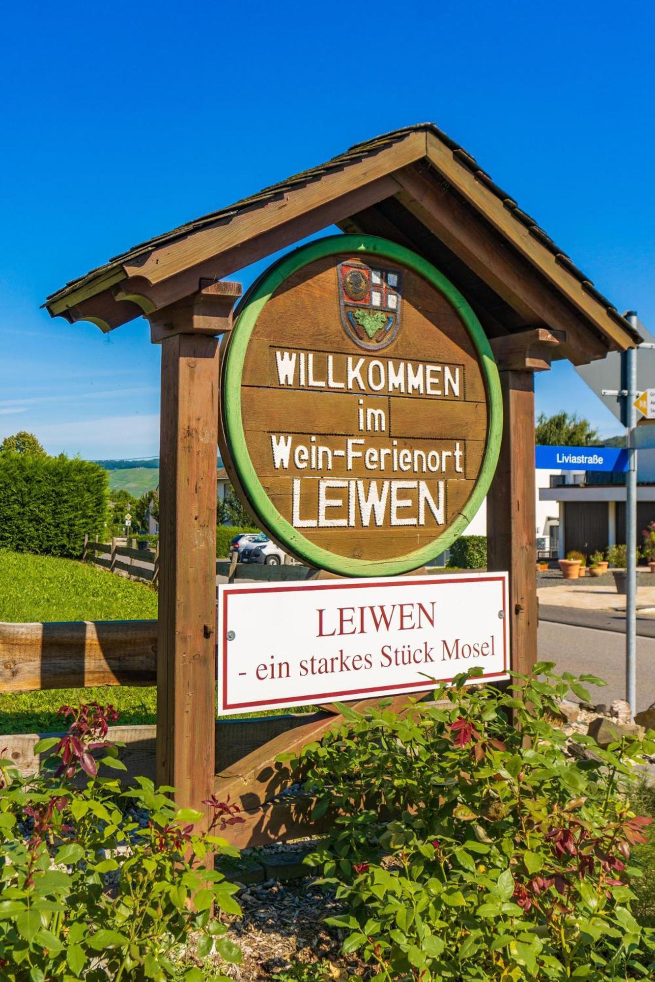 Ferienwohnung Leni Leiwen Esterno foto
